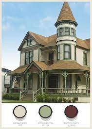 We did not find results for: Behr Antique White Environmental And Chipotle Paste Exterior House Colors Victorian Homes Victorian House Colors