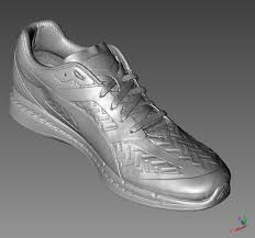 Detailed 3d Scan Of A Shoe Design Destined For Rigging And Animation I Put This Together Using My Hdi Advance R2 Scanner Ser Designer Shoes 3d Scanning Shoes