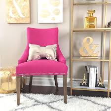 Accent Chairs For Living Room Home Decorating 32549 With Images Home Office Decor Pink Office Decor Home Decor Sites
