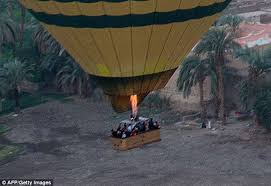The body of one occupant of a hot air balloon that. Luxor Hot Air Balloon Crash What Really Happened Daily Mail Online