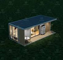 Factory Direct Sales Home Solar Homes Prefab Steel Expandable Container  House Tiny Villa Prefab House