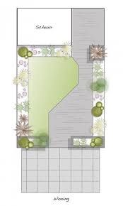 burkar floorplan achtertuinlandschappen tuin plattegrond tuin ideeen