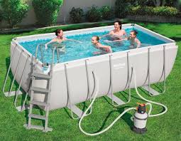 Bestway Framepool Power Steel Set Wasserkapazitat Zu 90 Gefullt 8 124 Liter Online Kaufen Otto