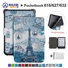 Walkers Slim Case For Pocketbook 616 627 632 Ereader Protective Cover Skin For Pocketbook Basic Lux 2 Touch Lux Touch Hd 3 Gift Revi Case Slim Case Pocket Book