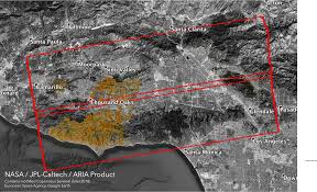 Woolsey Fire Aria Damage Proxy Map V0 5 Nasa Earth