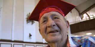 Sent to war before graduation, World War II veteran finally attends  commencement