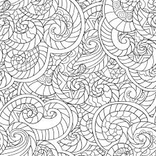 Disegni Da Colorare Per Adulti Seamless Pattern Di Reticolo Di