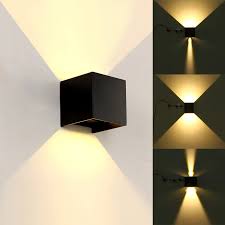 Led Outdoor Wall Sconce Porch Up Down Light Fixtures Waterproof Lamp Exterior Lighting Indoor Modern For Bedroom Garden Home Led Outdoor Wall Lamps Aliexpress