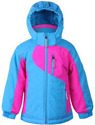 Amazon Com Boulder Gear Zesty Insulated Ski Jacket Little Girls Blue 2 Clothing Shoes Jewelry