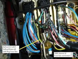 A fusible link had disintergrated at the battery and was removed. 2005 Toyota Sienna Remote Start Pictorial