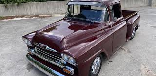 Image result for Red 1958 Truck