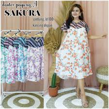 Koleksi atau rumah fashion saat ini telah menjadi usaha yang cukup menggiurkan bagi sebagian orang. Daster Payung Batik Murah Grosir Bumil Busui Adem Baju Tidur Piyama Baju Daster Lengan Pendek Shopee Indonesia