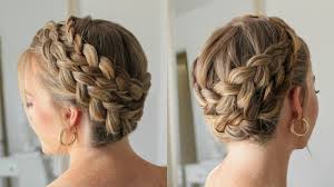 Crown braids are the answer. Double Dutch Crown Braid Missy Sue