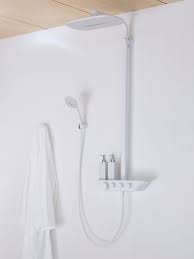 Inax Spotlights Five Bathroom Products At Vdf Products Fair Shower Systems Free Standing Bath Tub Bathroom Design