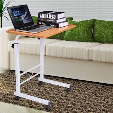 Workstation Portable Side Table Notebook Laptop Computer Standing Desk Movable Adjustable Uk Home Furniture Diy Mhg Co Ke