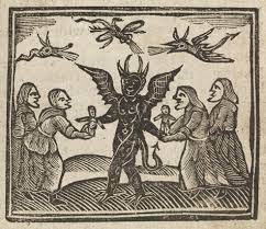 What power did these supposed witches have? Woodcuts And Witches The Public Domain Review