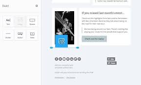 Email Builder Sections Campaign Monitor