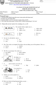 Check spelling or type a new query. Soal Bahasa Inggris Kelas 3 Sd Tentang Transportation