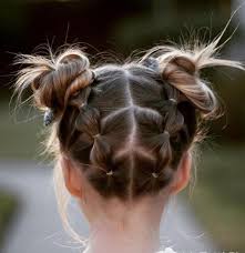 Braided Hairstyle Children Kids For School Little Girls Children S Hairstyles For Long Hair Girl Hair Dos Hairdos For Short Hair Cute Hairstyles For Kids