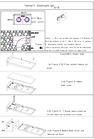 Part of the reason to buy a handheld shower head is that you can switch back and forth between different settings. Complete Installations Schematics For Romo Shower Head