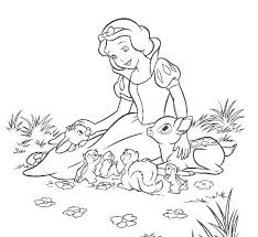 Now, you may surely use this interest your kid has in doing. Printable Coloring Pages Snow White Coloring And Drawing