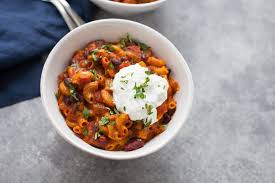 Easy Instant Pot Vegetarian Chili Mac The Foodie Dietitian Recipe Healthy Instant Pot Recipes Vegetarian Chili Vegetarian Chili Easy