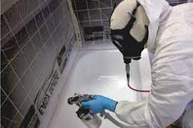We'll refinish your porcelain or fiberglass bathtub refinishing your surfaces can save up to 70% of the replacement cost! Bathtub Refinishing Damage Cost Guide Bathrenovationhq