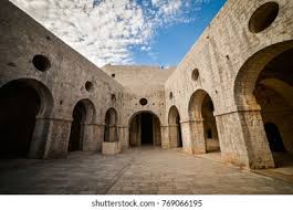 Fort Lovrijenac St Lawrence Fortress Building Stock Photo 769066195