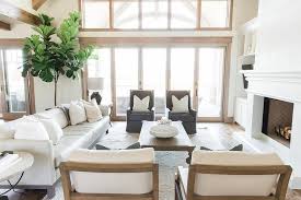 Buy cindy crawford leather furniture sets online at furniture.com. Off White Leather Sofa With Dark Gray Wingback Chairs Transitional Living Room