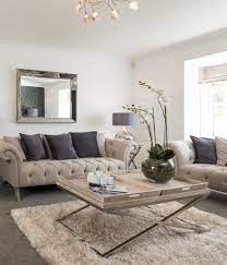 Buy lounge chair online from a wide range of lounger chair at the best price. Cream Chesterfield Sofa Living Room Ideas Novocom Top