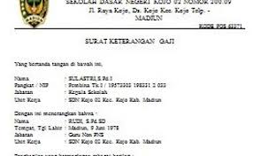 See more of gaji dan lowongan kerja on facebook. Contoh Surat Keterangan Penghasilan Guru Honorer Sd Cute766