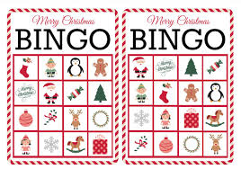 Free printable christmas bingo cards with numbers. 10 Free Printable Christmas Bingo Games For The Family