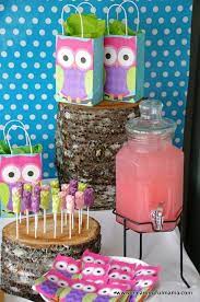 Black and gold 50th birthday decorations; Owl Party Ideas