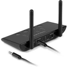Amazon.Com: Aluratek Adb1B Bluetooth Audio Receiver And Transmitter, 2-In-1  Wireless 3.5Mm, Aux, Optical Audio Adapter, Pairing With 2 Bluetooth  Headphones Simultaneously In Transmitter Mode : Electronics