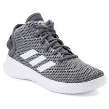 Black And White Adidas Basketball Shoes Adidas Neo Cloudfoam Refresh Mid Men S Basketball Shoes Addidas Shoes Mens Adidas Neo High Top Basketball Shoes
