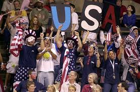 Image result for tennis fans in stands