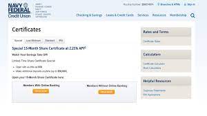 After 26 years in the navy, lashanda mack accepted a fellowship with navy federal and transitioned seamlessly from. Navy Federal Credit Union S Amazing Cd Deal Bankrate Com