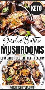 Sauteed Mushrooms Recipe In Garlic Butter In 2020 Mushroom Recipes Recipes Sauteed Mushrooms