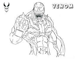Coloring pages of venom agent. Anti Venom Coloring Pages Coloring Home