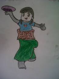 Dia sedang meramu sesuatu yang baunya amat busuk. Gambar Penari Kartun Hitam Putih Keren Cikimm Com