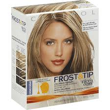 The blonde strands add enough shine and texture to the cut. Nice N Easy Frost Tip Highlighting For Light Blonde To Dark Brown Hair Ultra Blonde Hair Coloring Teal S Market