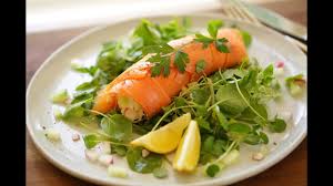 If you're in the mood for meat, you could easily substitute bacon or sausage for the fish.camp tip: 15 Minute Smoked Salmon Roulade Entertaining With Beth
