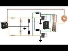 Induction Heater Circuit 12 Volt Youtube Induction Heating Electronics Circuit Diy Heater