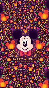 Mickey Fall Wallpaper Fall Wallpaper Halloween Screen Savers Disney Phone Wallpaper