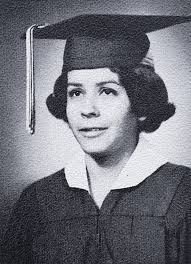 Graciela (Vargas) Garcia, Class of 1966, May 11, 2025. Mrs. Garcia was a  member of the Bowie High School Portuguese and Pan American Club.