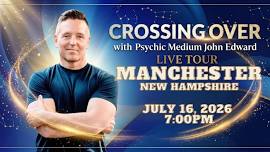 Crossing Over with Psychic Medium John Edward live in Manchester!