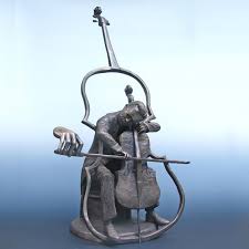Surreal Symbolic Sculptures By Michael Alfano Music Sculpture Cello Art Sculpture