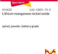 Lithium Manganese Oxide spinel LMO powder | Sigma-Aldrich