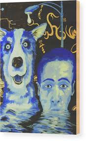 Lazarus Wood Print by Jacob Wayne Bryner