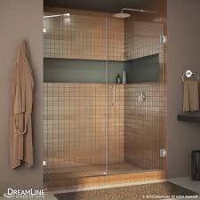 We will go the extra mile to make sure all of our customers become repeat. Unidoor Lux 53 60 Hinged Shower Door Dreamline